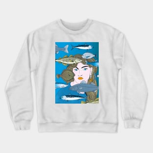 Fishes Crewneck Sweatshirt